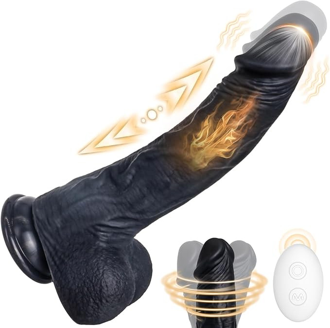 Black Vibrator Dildo